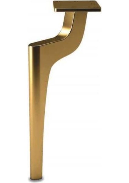 Lyon Dekoratif Mobilya ve Koltuk Ayağı Altın 25 cm