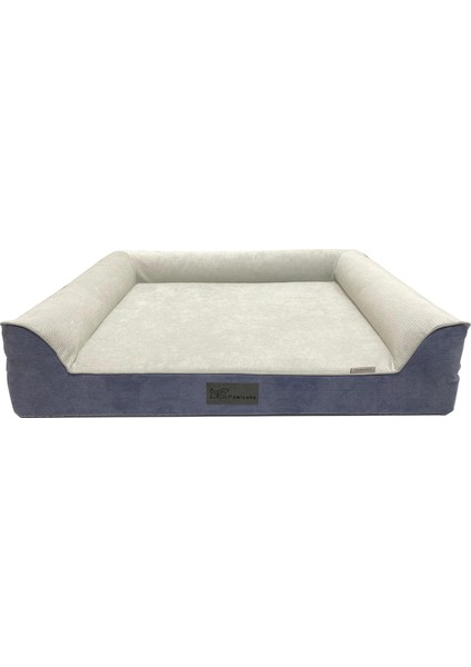 Bolster Üst Kalite Köpek Yatağı 6,5 ve 10 cm Süngerli Kılıflı Sıvı Geçirmez Alezli 2 Fermuarlı modelleri