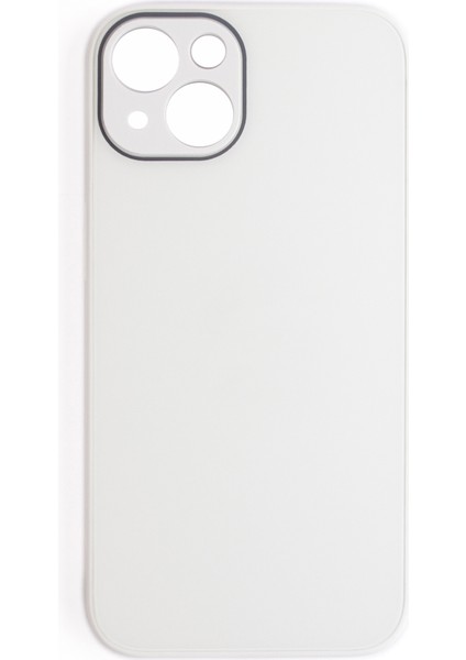 Deluxe Iphone 13 Mat Kılıf Beyaz