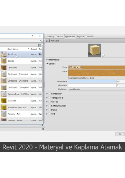 Revit 2020 Video Ders Eğitim Seti