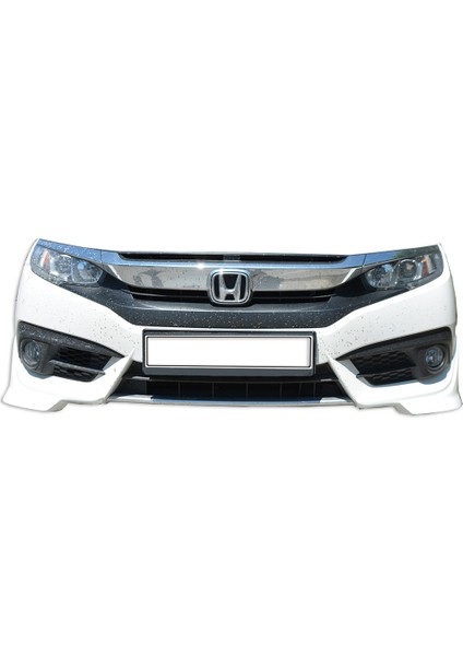 (Boyasız) Honda Civic Ön Tampon Kaşı 2016 ve Sonrasına Uyumludur