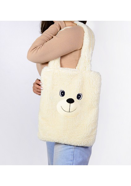 Yumuşacık Peluş Ayıcıklı Omuz Çantası