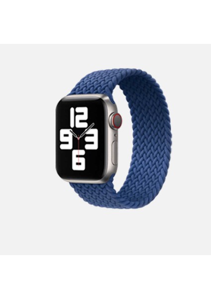 Apple Watch Ultra 49MM - Kordon Small Strap Kayış Krd-32 - Mavi