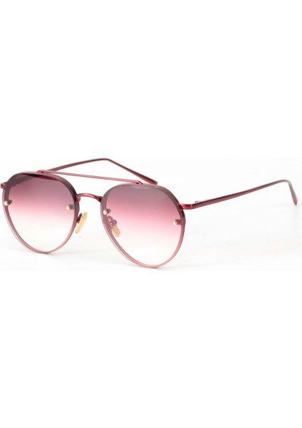 Oval Güneş Gözlüğü - Bordo Degrade fiyatları