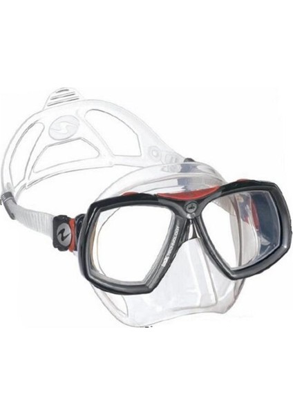 Maske Look 2 Şeffaf Silikon - Kırmızı