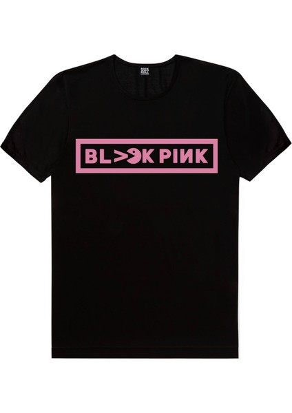 Blackpink Pac Siyah Kısa Kollu Kadın|bayan Tişört fiyatları