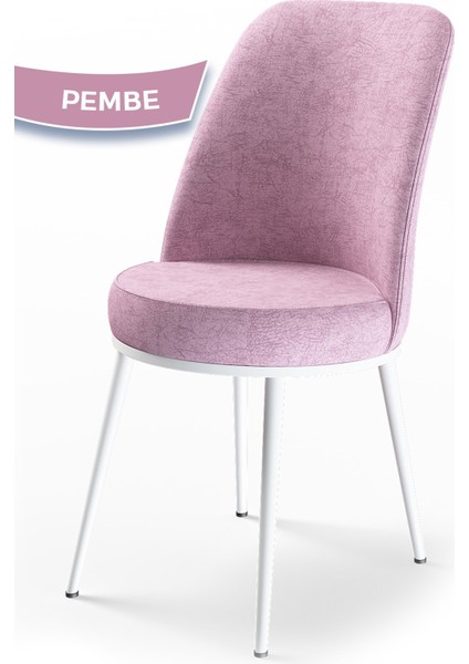Concept Nil Serisi beyaz Mermer Desen 70 x 110 cm Sabit Yemek Masası Takımı Masa 4 Sandalye modelleri