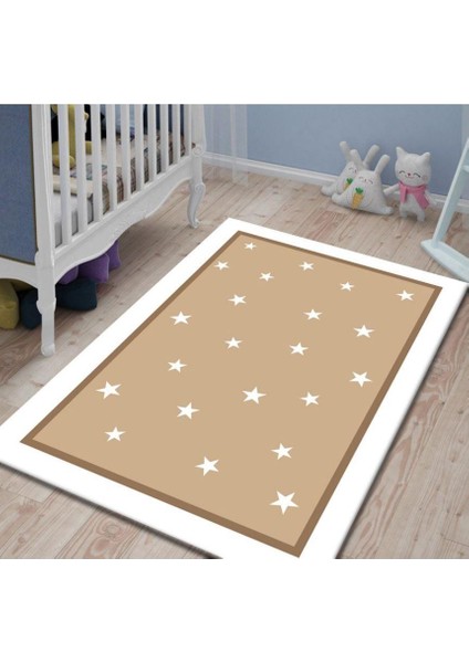 Pvc Kaymaz Taban Makinede Yıkanabilir Çocuk Odası Halısı I-JR-117