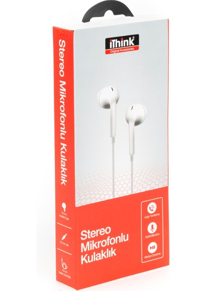 Mikrofonlu Kulakiçi Kulaklık KL270