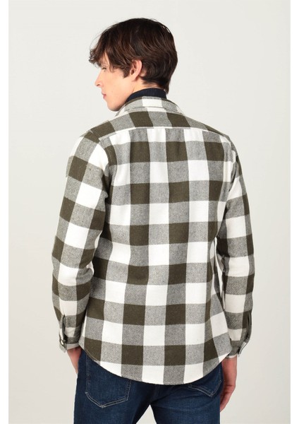 Slim Fit Kışlık Oduncu Dama Desen Erkek Gömlek fırsatları