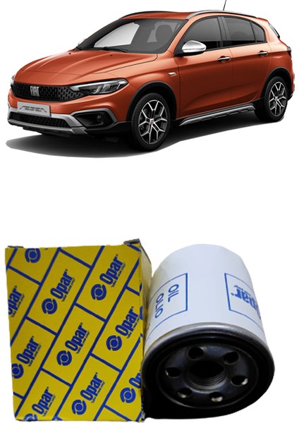 Fiat Egea Cross 3plus Filtre Bakım Seti 1.4 Fire Benzinli Petrol Ofisi Yağlı 2020 Sonrası KİT2118C modelleri