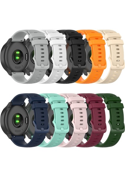 Xiaomi S1-S1 Active / Xiaomi Mi Watch (22MM) Damalı Silikon Kordon