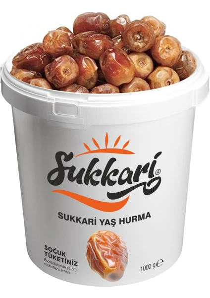 Premium Yaş Hurma - Kova 1000 gr