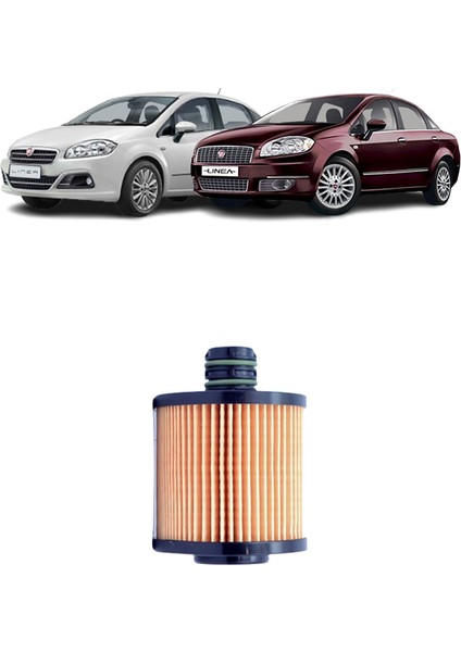 Fiat Linea 3plus Filtre Bakım Seti Euro 5 1.3 Multijet Selenıa Yağlı 2009 Sonrası KİT2237C