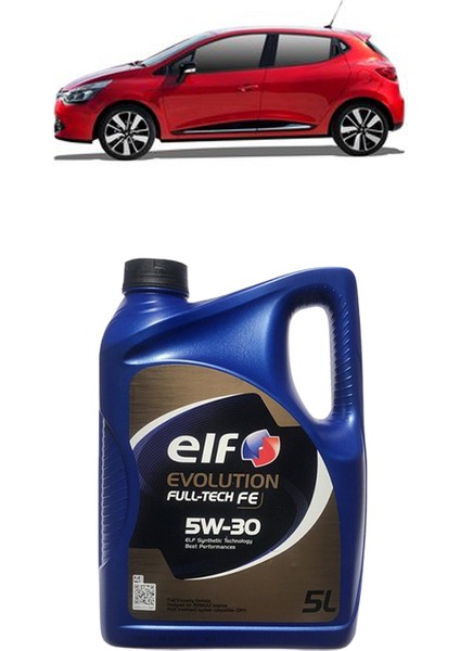 Renault Clio 4 3plus Filtre Bakım Seti 1.5 Dci E.l.f Yağlı 2012-SONRASI KİT2227C