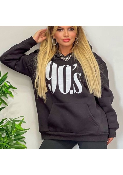 90's Üç Iplik Şardonlu Sweatshirt