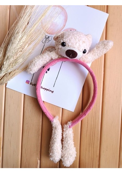 Ayıcıklı Ayaklı Peluş Taç