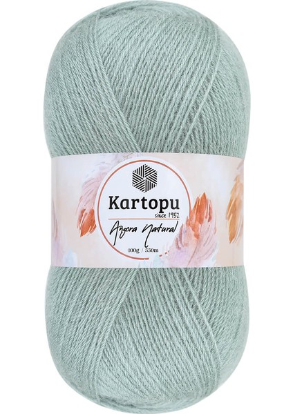 Angora Natural Mint K427 Ince Yeleklik Yünlü Ip 100GR