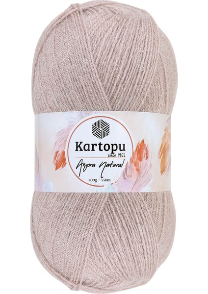 Angora Natural Tiramisu K754 Ince Yeleklik Yünlü Ip 100GR