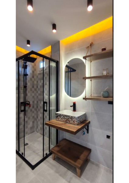 80*50 Oval Ledli Ayna Banyo Aynası Tuvalet Aynası fiyatları