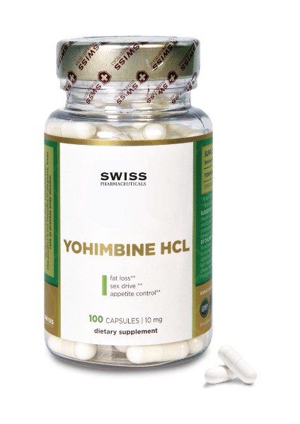 Pharmaceuticals Yohımbıne Hcl 10 mg 100 Capsul