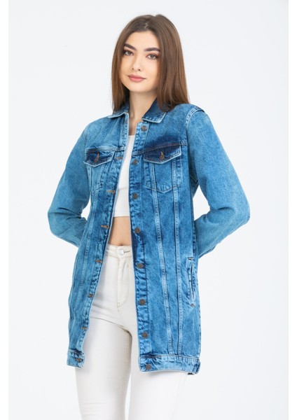 Kadın Yeni Model Kot Ceket 890086