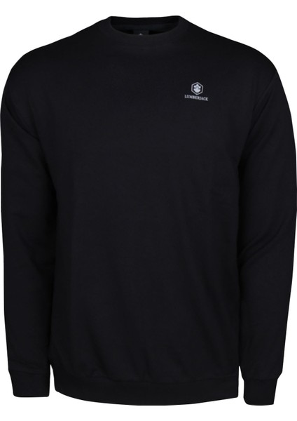 M SN75 Basic Sweatshirt Siyah Erkek Günlük Sweatshirts 100003019 Siyah