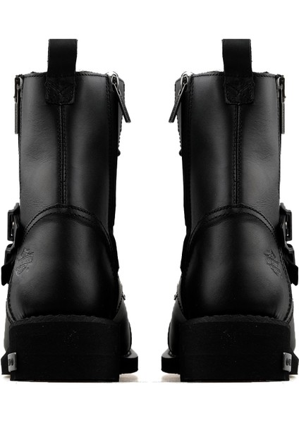 025M100719 Black Deri Austin Erkek Günlük Bot 025M100719-BLACK-DERI-AUSTIN Siyah fırsatları