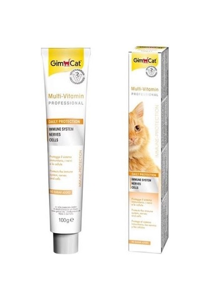 Multi Vitamin Paste 12 Vitaminli Kedi Macunu 100 gr