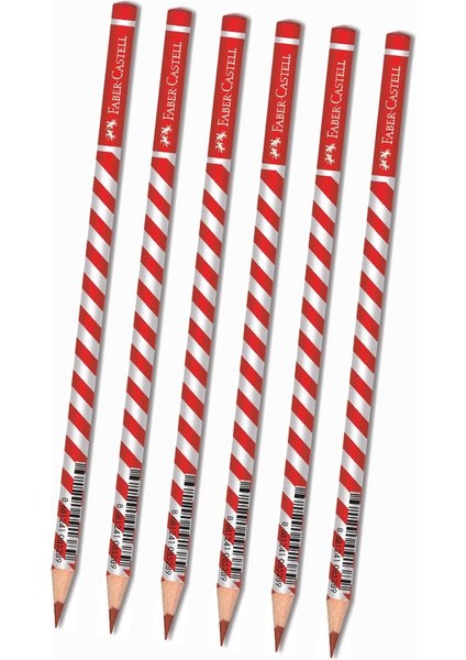 Kırmızı Başlık Kalemi Candyroll 6 Adet Faber Kırmızı Başlık Kalemi modelleri