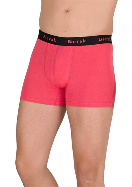 Erkek 440676 Modal Likralı Esnek Boxer Nar