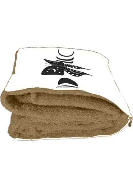 Zodyak Kelebek Desenli Opsiyonel Battaniyeli Yastık Dekoratif Kırlent 38 x 38 cm fiyatları
