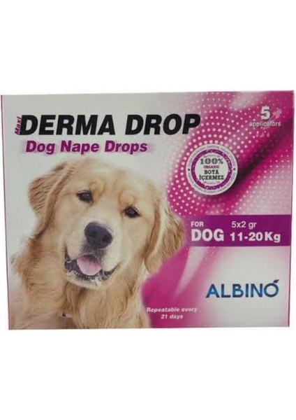 Dermadrop 11-20 kg Köpekler Için Deri Bakım Ürünü