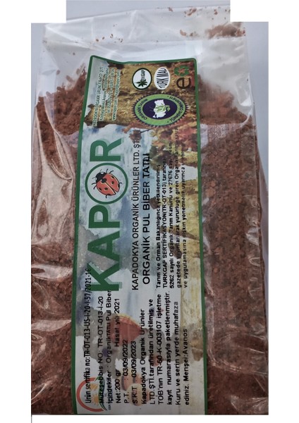 Organik tatlı PUL biber 200 gr