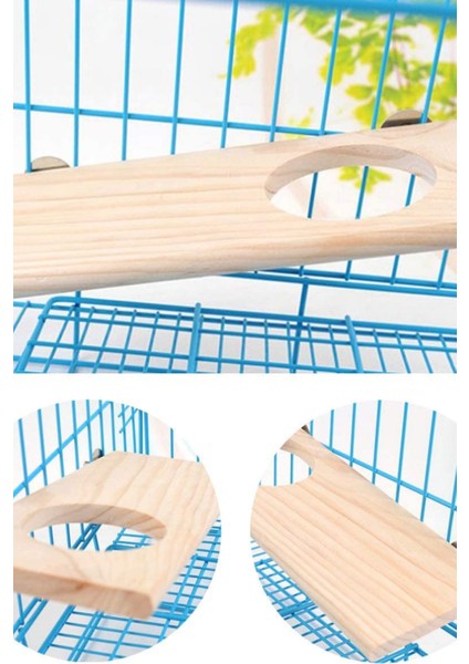 Ahşap Stand Platformu Papağan Muhabbet Kuşu Papağan Papağanı Conure Hamster Fare Chinchilla fırsatları