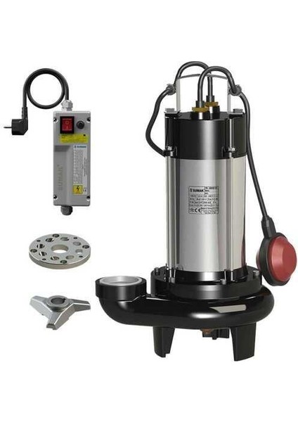 Sbrm 19/2 1.8 Hp 220v Panolu Bıçaklı Foseptik Dalgıç Pompa