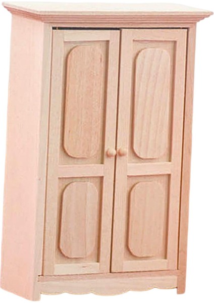1:12 Ölçekli Dollhouse Oturma Odası Aksesuar Stili Için Ahşap Gardırop (Yurt Dışından) fiyatları
