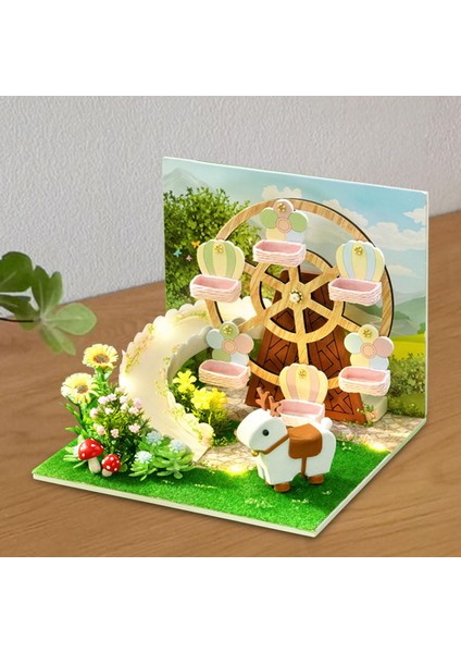 Dollhouse Dıy Kit Tiny House Bina Kiti (Yurt Dışından)