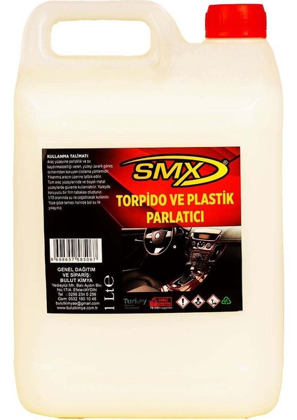 Torpido Parlatıcı / Plastik Aksam Parlatıcı (5 Lt) (Konsantre)