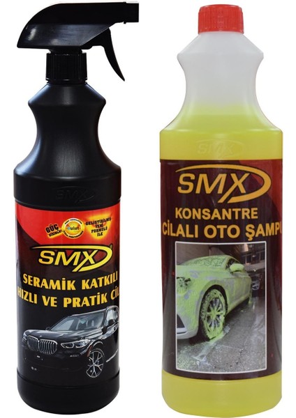 Seramik Cila / Hızlı Cila / Pratik Cila / %40 Cilalı Oto Şampuanı