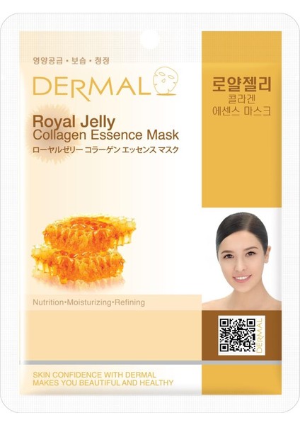 Besleyici, Nemlendirici, Arındırıcı Arı Sütü Özlü Maske X10 Adet