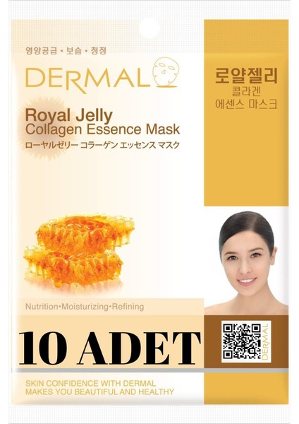 Besleyici, Nemlendirici, Arındırıcı Arı Sütü Özlü Maske X10 Adet fiyatları