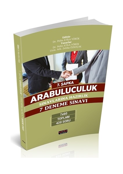 Arabuluculuk Sınavlarına Hazırlık 7 Deneme Savaş Yayınları 2022