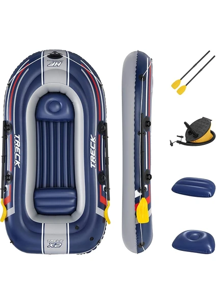 Hydro-Force Treck X2 Raft Şişme Bot Set