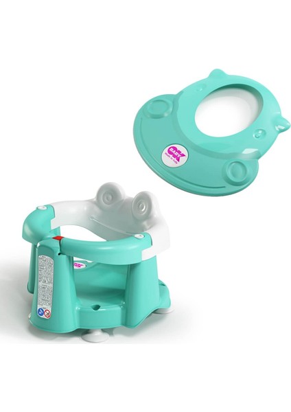 Crab Banyo Oturağı & Hippo Banyo Siperliği / Turkuaz
