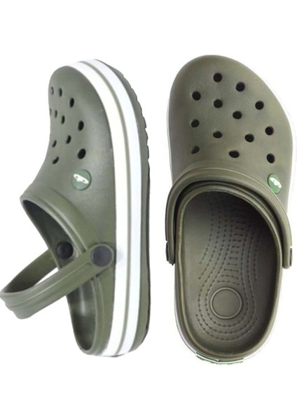 Akınabella Crocs Terlik Haki