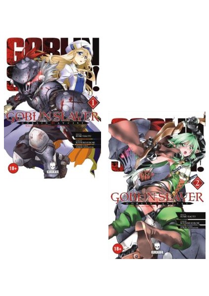 Goblin Slayer 1. ve 2. Ciltler Manga Seti