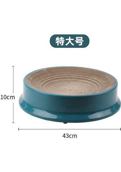 Büyük Yuvarlak Kedi Tırmalama Tahtası Kedi Oyuncağı (Yurt Dışından)