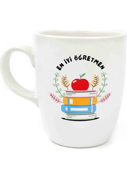 En Iyi Öğretmen Krem Oval Kupa