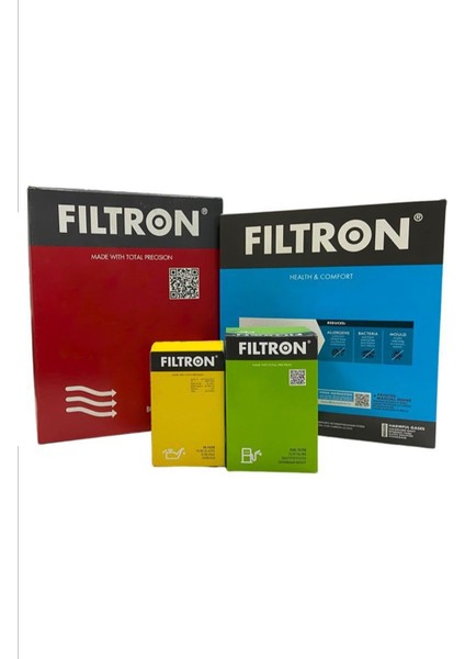 Citroen C-Elysee 1.6 Hdi Dizel Mann Filtron Filtre Bakım Seti 2012-2018|HAVA+YAĞ+YAKIT+STANDART Polen